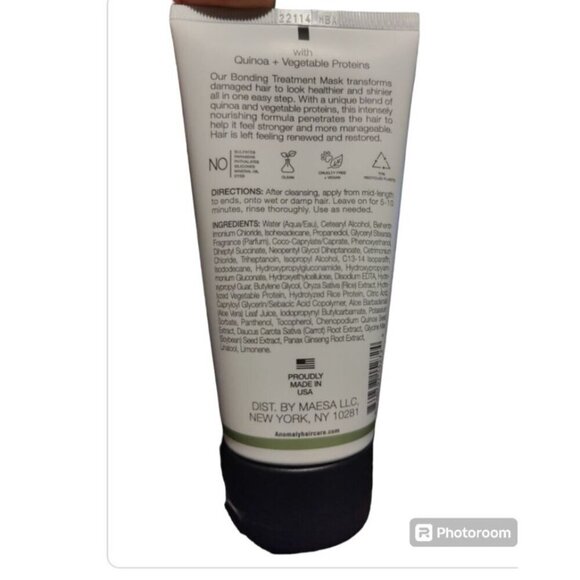 Anomaly-Bonding Treatment Mask with Keratin for Dry & Damaged Hair-.5 OZ.-SEALED - Picture 2 of 2